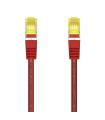 CABLE RED LATIGUILLO RJ45 LSZH CAT.7 SFTP AWG26 ROJO 2.0M AISENS A146-0471