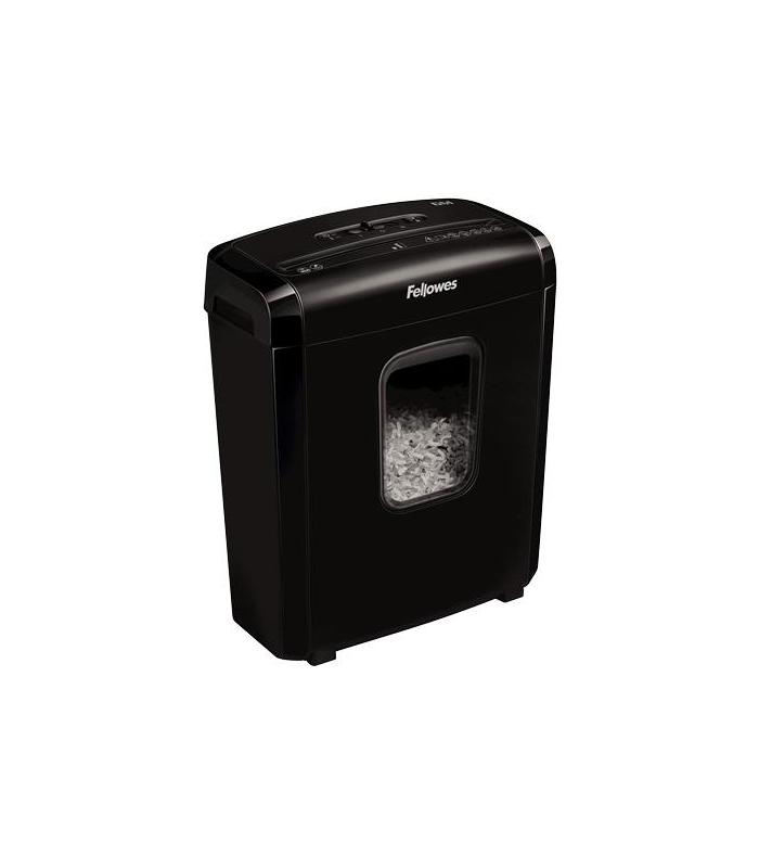 Destructora Fellowes 6M  Minicorte De 4 X 12mm  Negra