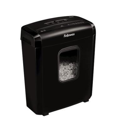 Destructora Fellowes 6M  Minicorte De 4 X 12mm  Negra