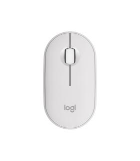 Ratn Inalmbrico Logitech Pebble 2 M350S  Hasta 1000 DPI  Blanco