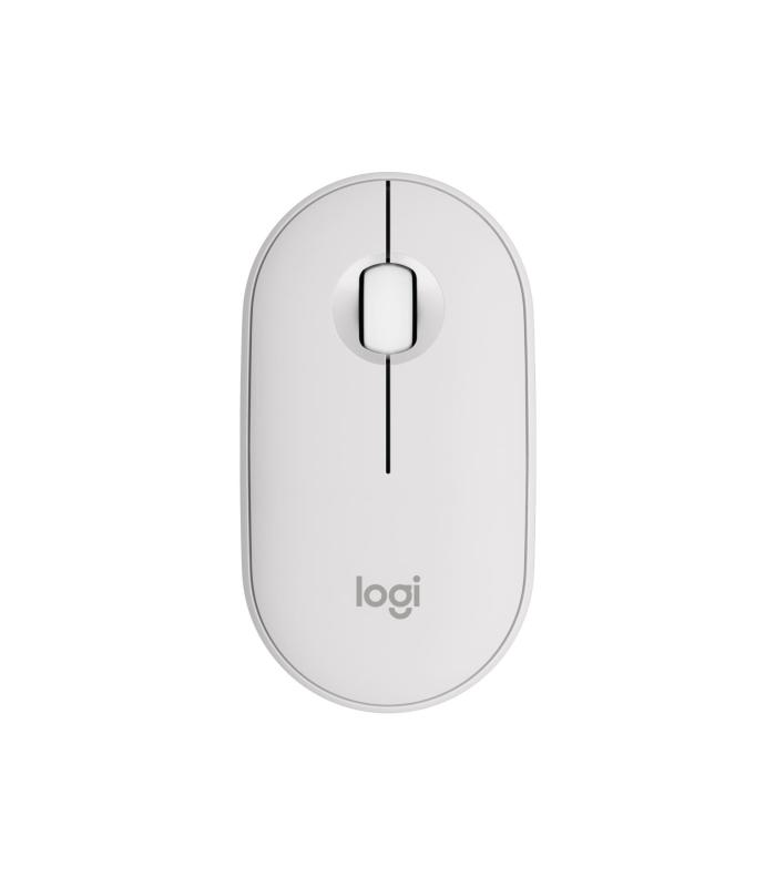 Ratn Inalmbrico Logitech Pebble 2 M350S  Hasta 1000 DPI  Blanco