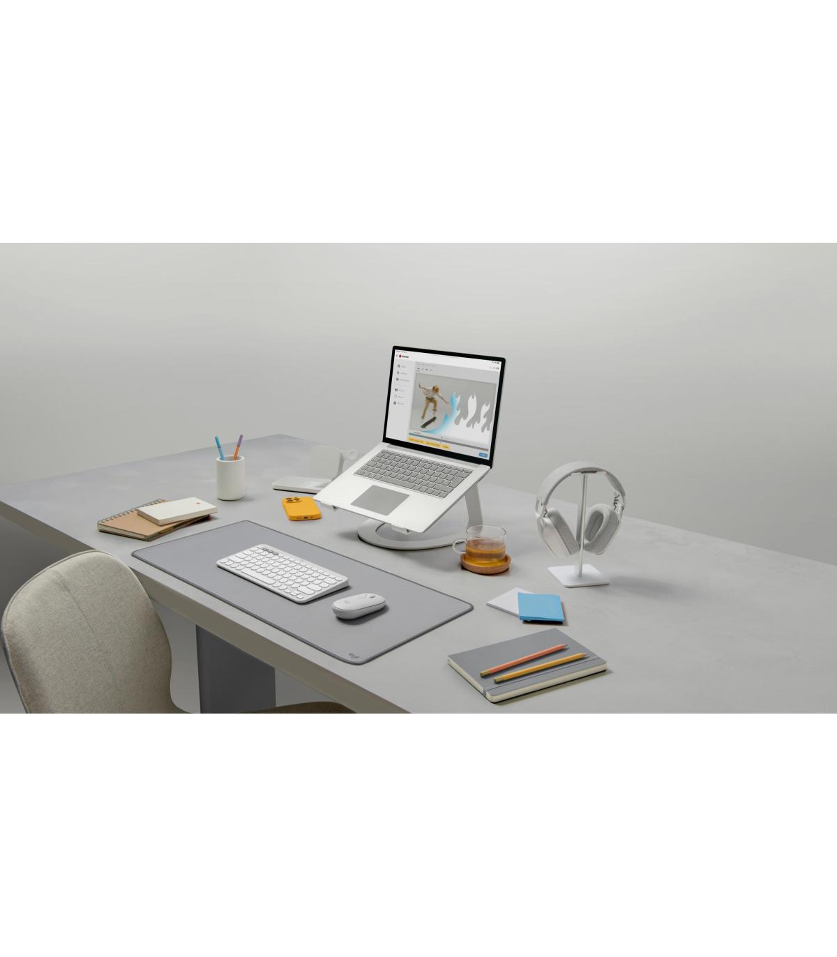 Ratn Inalmbrico Logitech Pebble 2 M350S  Hasta 1000 DPI  Blanco