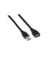 CABLE USB 3.0 AISENS TIPO A M-A H NEGRO 1.0M