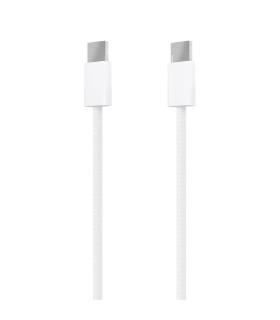 CABLE AISENS USB 2.0 3A 60W APPLE USB-C M-USB-C M BLANCO 1.0M