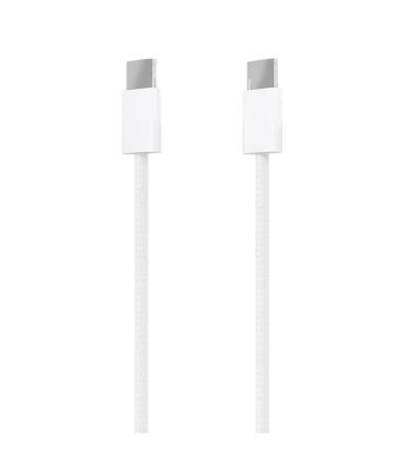 CABLE AISENS USB 2.0 3A 60W APPLE USB-C M-USB-C M BLANCO 1.0M