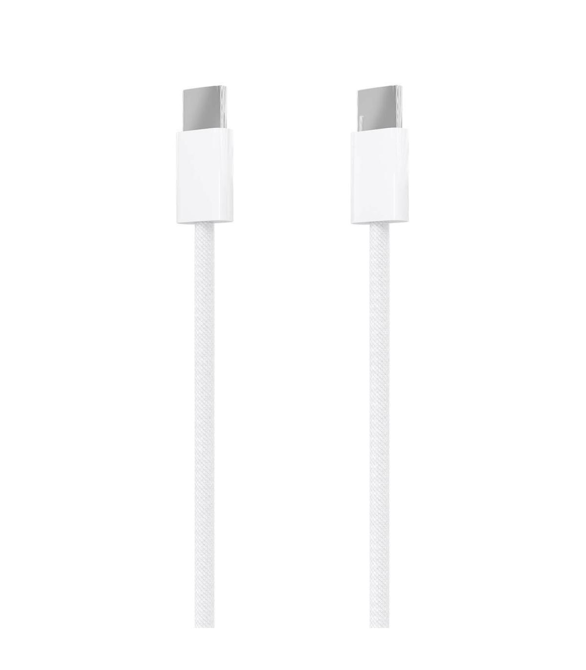 CABLE AISENS USB 2.0 3A 60W APPLE USB-C M-USB-C M BLANCO 1.0M