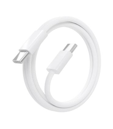 CABLE AISENS USB 2.0 3A 60W APPLE USB-C M-USB-C M BLANCO 1.0M