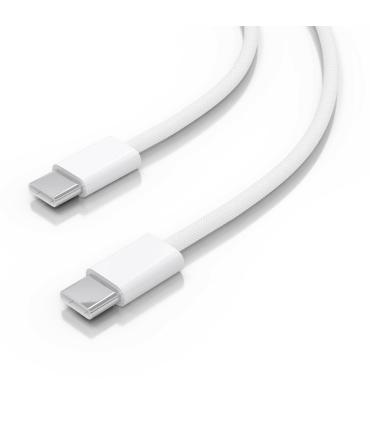 CABLE AISENS USB 2.0 3A 60W APPLE USB-C M-USB-C M BLANCO 1.0M