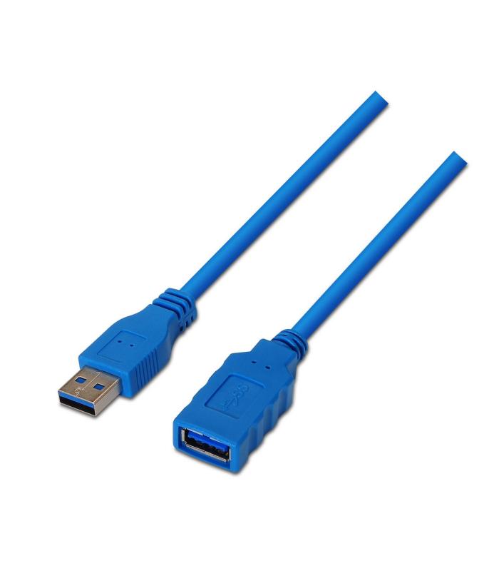 CABLE AISENS USB 3.0 TIPO A M-A H AZUL 2.0M