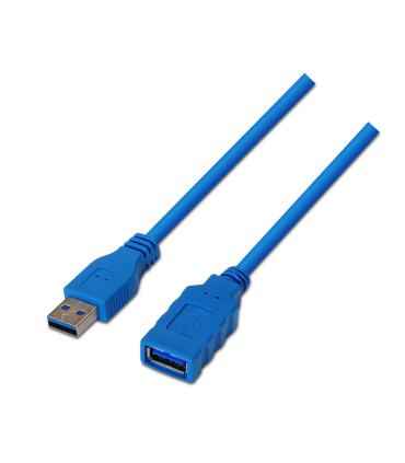 CABLE AISENS USB 3.0 TIPO A M-A H AZUL 2.0M
