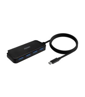 HUB AISENS USB 3.1 USB-C USB-C M-4XTIPO A H NEGRO 60CM