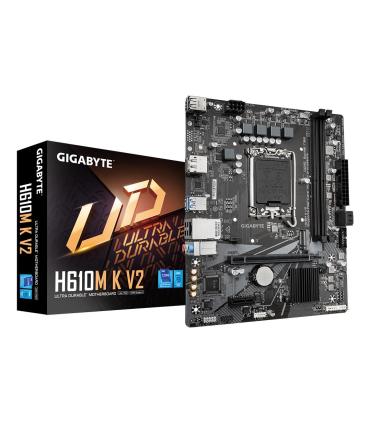 PB S1700 GIGABYTE H610M K V2 2DDR5 PCI4 LAN 2.5 2SATA3 M2 HDMI DP MATX