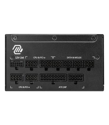 MSI MAG A1000GL PCIE5 II Unidad De Fuente De Alimentacin 1000 W 24-pin ATX ATX Negro