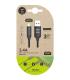 Cable USB 2.0 Tech One Tech TEC2001/ USB Macho - MicroUSB Macho/ 1m/ Negro