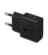 CARGADOR SAMSUNG USB-C 25W GAN BLACK SIN CABLE