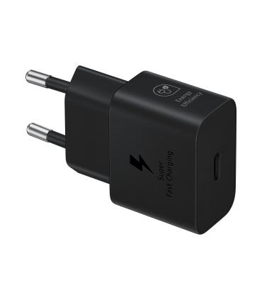 CARGADOR SAMSUNG USB-C 25W GAN BLACK SIN CABLE