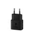 CARGADOR SAMSUNG USB-C 25W GAN BLACK SIN CABLE