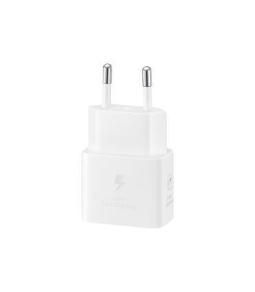 CARGADOR SAMSUNG USB-C 25W GAN WHITE SIN CABLE