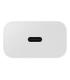 CARGADOR SAMSUNG USB-C 25W GAN WHITE SIN CABLE