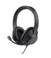 Auriculares Trust Ayda Max USB  Con Micrfono  USB  Negros