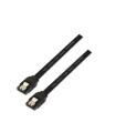 CABLE SATA III DATOS 6G CON ANCLAJES NEGRO 0.5M AISENS A130-0157