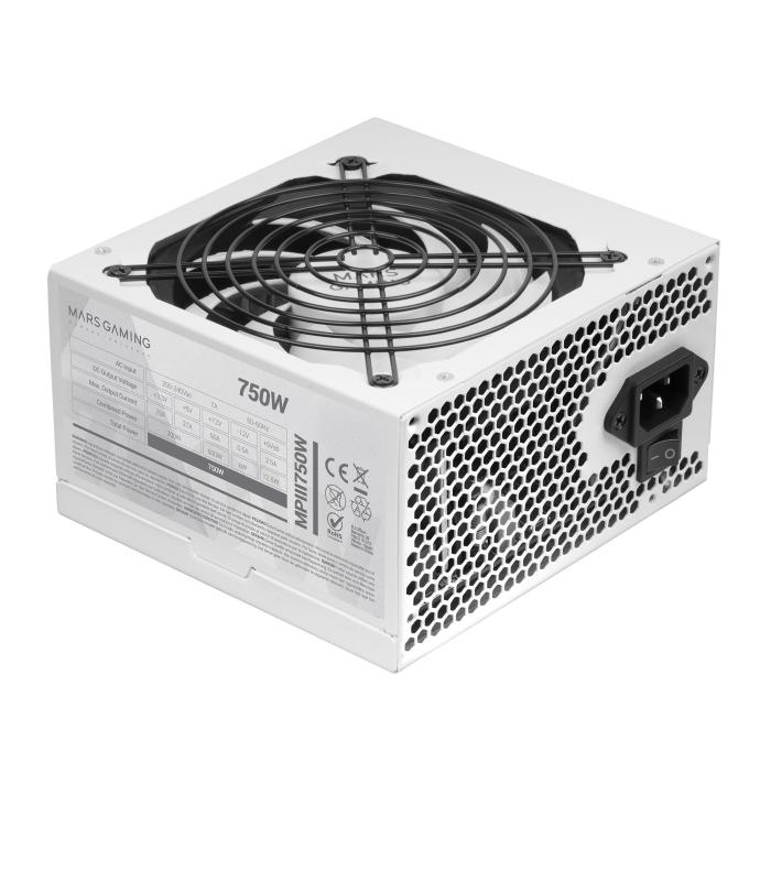 Fuente De Alimentacin Mars Gaming MPIII750W  750W  Ventilador 12cm