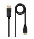 NANOCABLE CABLE CONVERSOR DP A HDMI, DP M-HDMI M NEGRO 10 M