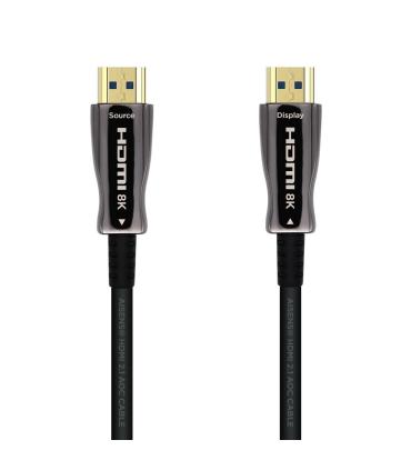 CABLE HDMI AISENS V2.1 OPTICO ACTIVO AOC 8K60HZ M M 25M NEGRO