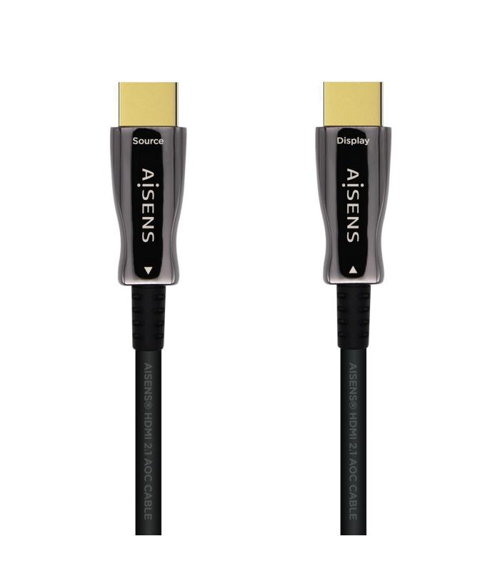 CABLE HDMI AISENS V2.1 OPTICO ACTIVO AOC 8K60HZ M M 25M NEGRO