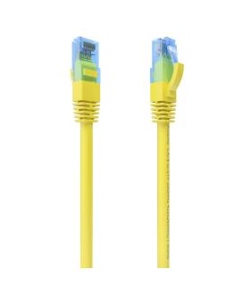 CABLE RED AISENS LATIGUILLO RJ45 CAT.6 UTP AWG26 CCA AMARILLO 0.75M