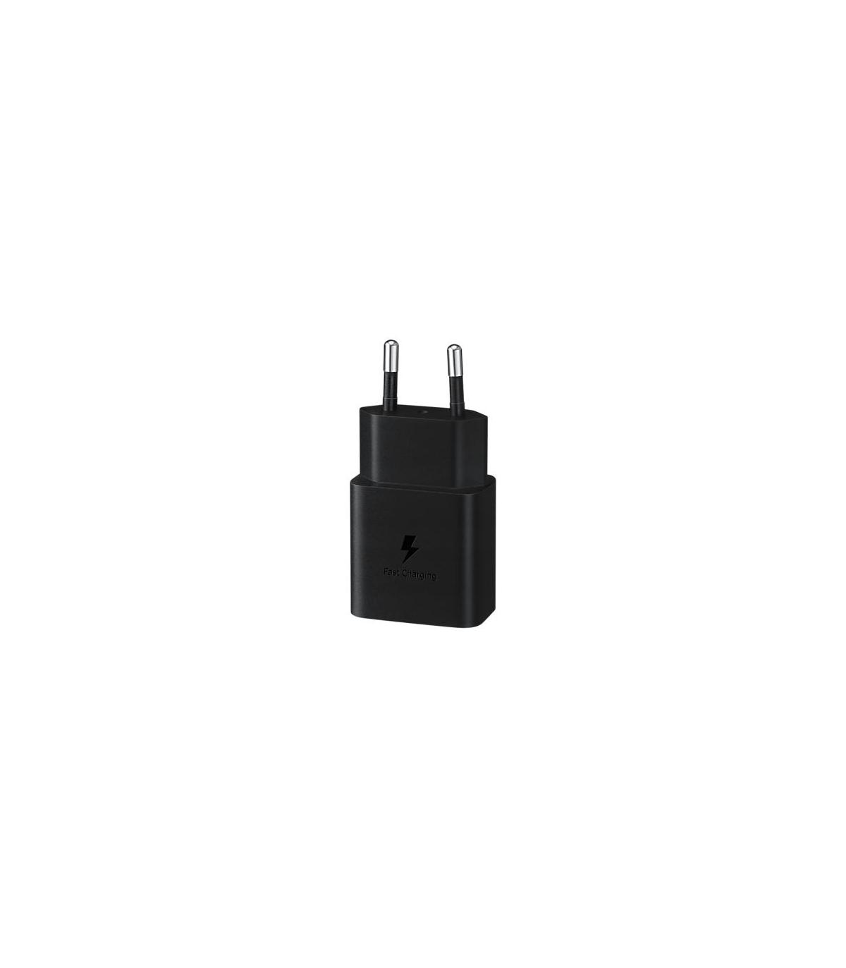 CARGADOR SAMSUNG 15W SIN CABLE NEGRO EP-T1510