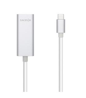 Adaptador USB Tipo-C - RJ45 Aisens A109-0505  1000Mbps