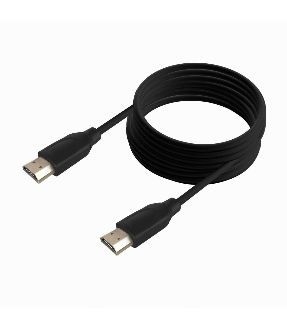 Cable HDMI 2.0 4K Aisens A120-0727  HDMI Macho - HDMI Macho  Hasta 10W  2250Mbps  7m  Negro