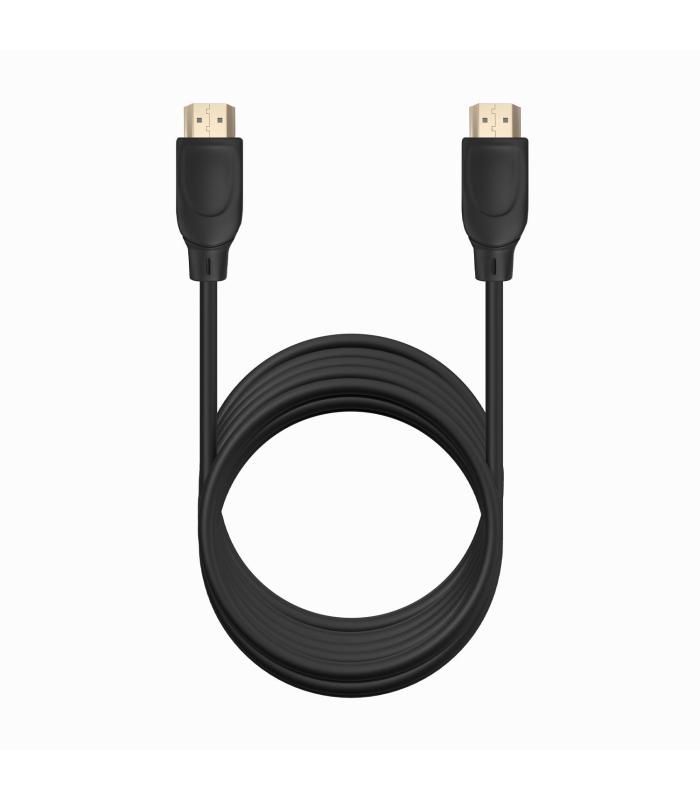 Cable HDMI 2.0 4K Aisens A120-0727  HDMI Macho - HDMI Macho  Hasta 10W  2250Mbps  7m  Negro