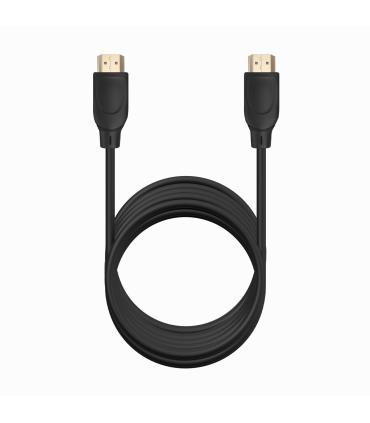 Cable HDMI 2.0 4K Aisens A120-0727  HDMI Macho - HDMI Macho  Hasta 10W  2250Mbps  7m  Negro