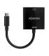 Conversor HDMI 4K 30Hz Aisens A109-0684  HDMI Hembra - USB Tipo-C Macho  15cm  Negro