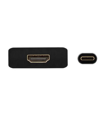 Conversor HDMI 4K 30Hz Aisens A109-0684  HDMI Hembra - USB Tipo-C Macho  15cm  Negro