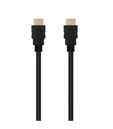 Cable HDMI 2.0 4K Nanocable 10.15.3807  HDMI Macho - HDMI Macho  7m  Negro