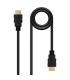 Cable HDMI 1.4 Nanocable 10.15.1703  HDMI Macho - HDMI Macho  3m  Negro