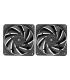 Pack 2 Ventiladores Mars Gaming MF-NCLX2  12cm