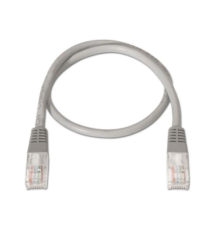 CABLE RED AISENS LATIGUILLO RJ45 LSZH CAT.6 UTP AWG24 GRIS 7.0M