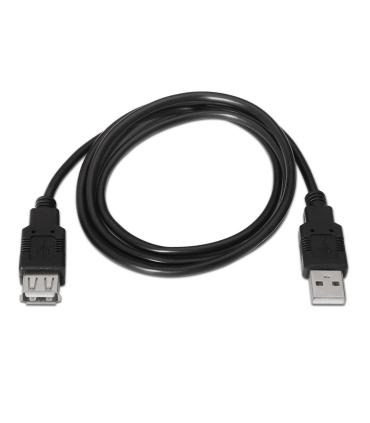 CABLE AISENS USB 2.0 TIPO A M-A H NEGRO 1.0M