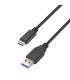 CABLE AISENS USB 3.1 GEN2 10GBPS 3A TIPO USB-C M-A M NEGRO 1,5mt