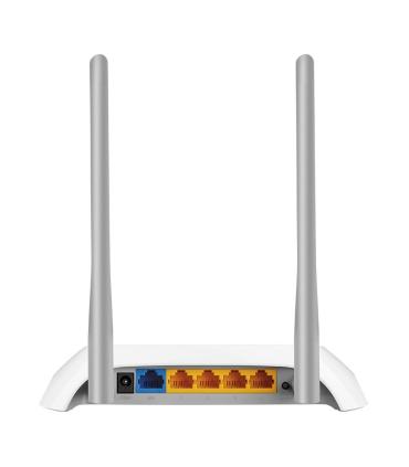 TP-LINK TL-WR850N Router Inalmbrico Banda Nica (2,4 GHz) Ethernet Rpido Gris, Blanco