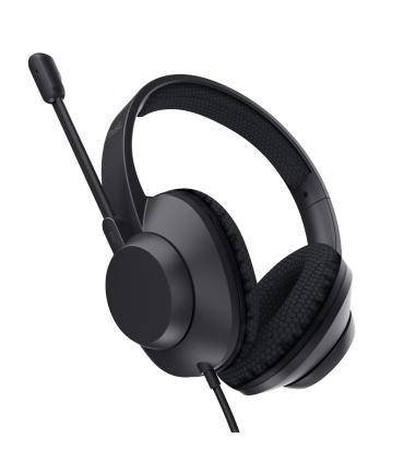 Auriculares Trust Ayda Max USB-ENC  Con Micrfono  USB  Negros