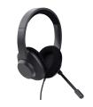 Auriculares Trust Ayda Max USB-ENC  Con Micrfono  USB  Negros