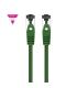 Cable De Red RJ45 SSTP Nanocable 10.20.2000-L25-GR Cat.8.1  25cm  Verde