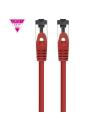 Cable De Red RJ45 SSTP Nanocable 10.20.2000-L30-R Cat.8.1/ 30cm/ Rojo