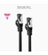 Cable De Red RJ45 SSTP Nanocable 10.20.2000-BK Cat.8.1  50cm  Negro