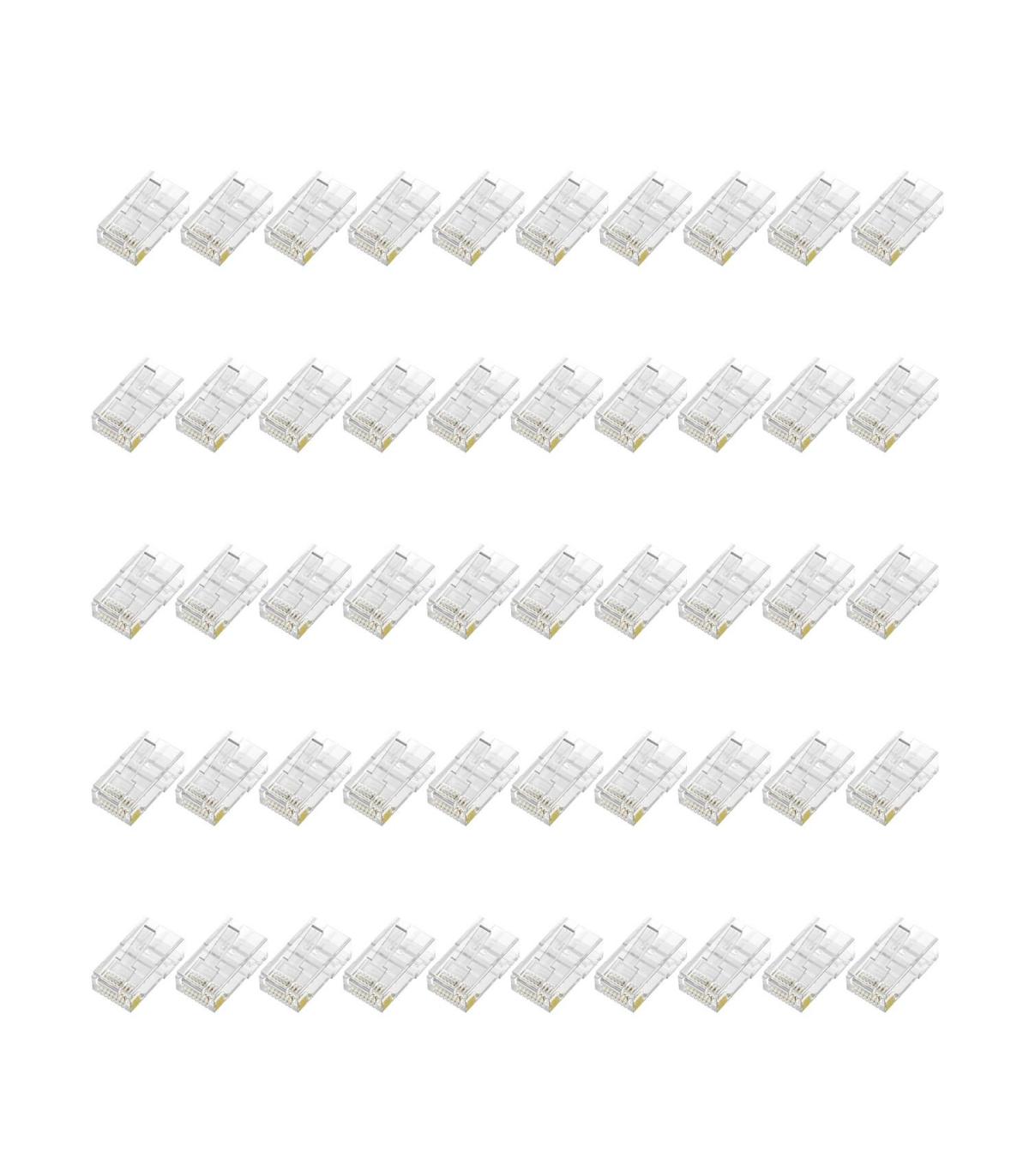 Conector RJ45 Aisens A139-0656  Cat.6  50 Uds